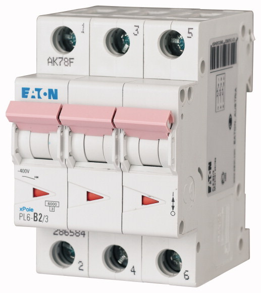 Jistič Eaton PL6-C16/3 6 kA C 16 A