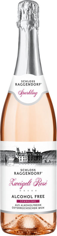 Schloss Raggendorf Zweigelt Rosé Sparkling Alcohol Free 0,5% 0,75l