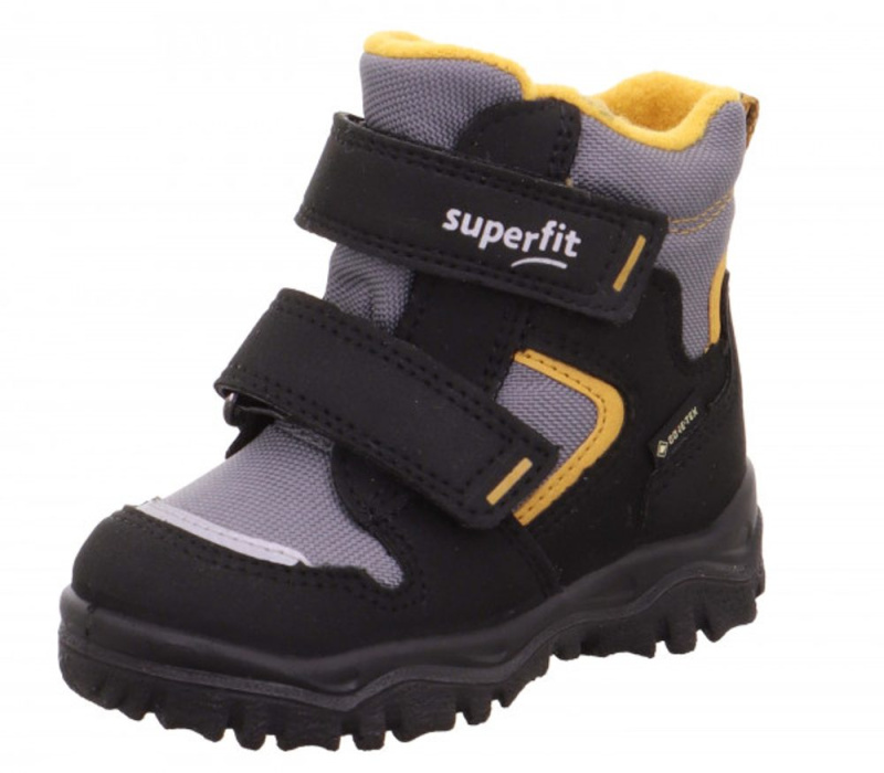 dětské zimní boty HUSKY1 GTX, Superfit, 1-000047-0020, žlutá - 30