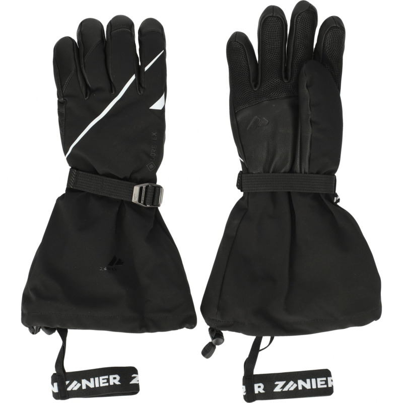 Zanier 70° North GTX, lyžařské rukavice, černé
