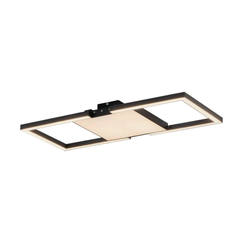 LED Stropní osvětlení Eglo MACELLARA černá 390019