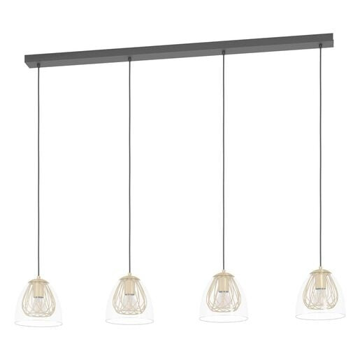 Závěsné osvětlení Eglo JAZMINIA mosaz 390038