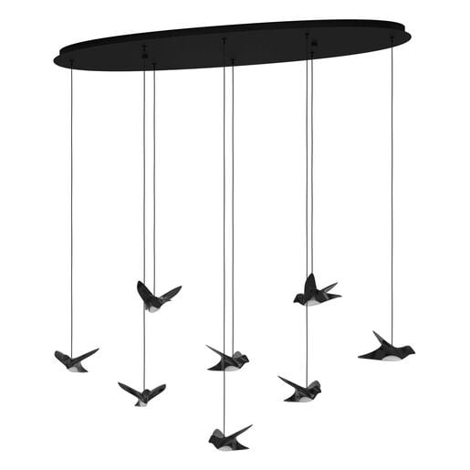 LED Závěsné osvětlení Eglo PARATEBUENO černá 390055