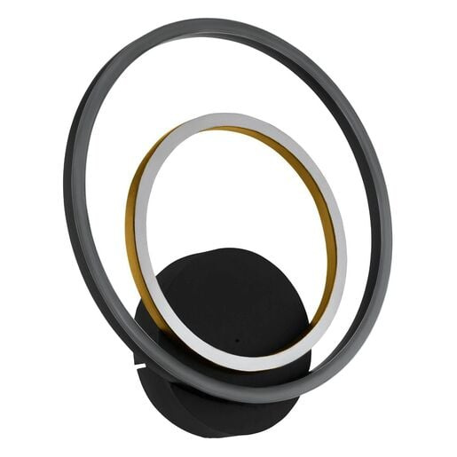 LED Nástěnná lampa Eglo LANACERA zlatá 390088