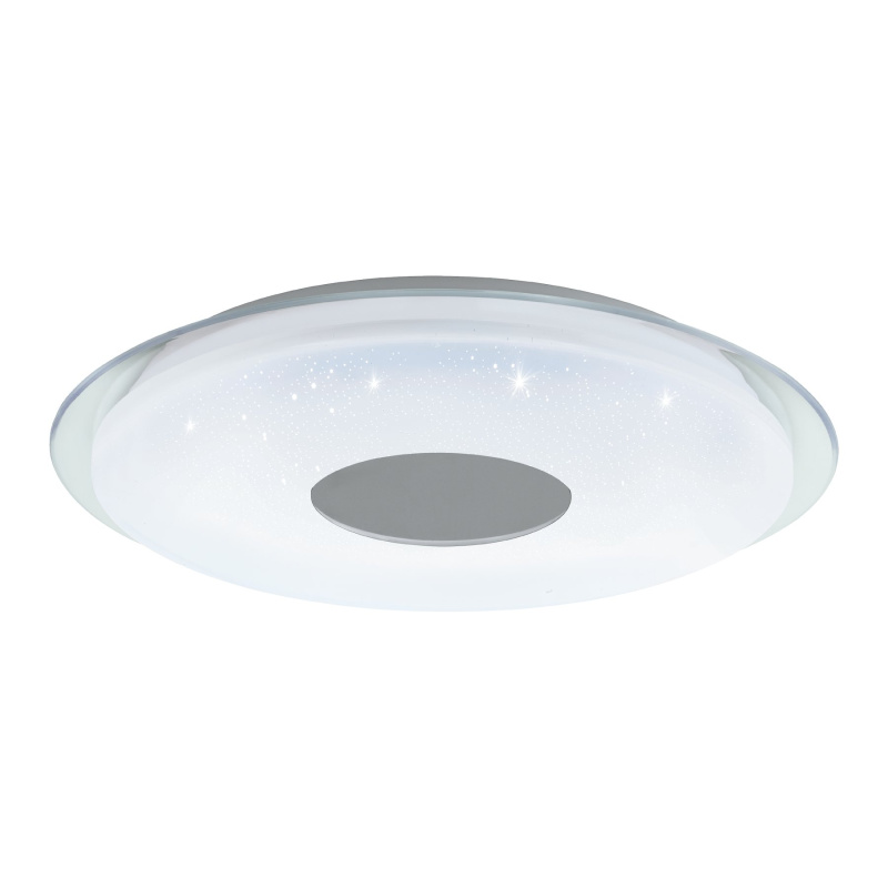 EGLO Smart stropní LED svítidlo Lanciano-Z, 2700-6500K Průměr: Ø 56cm