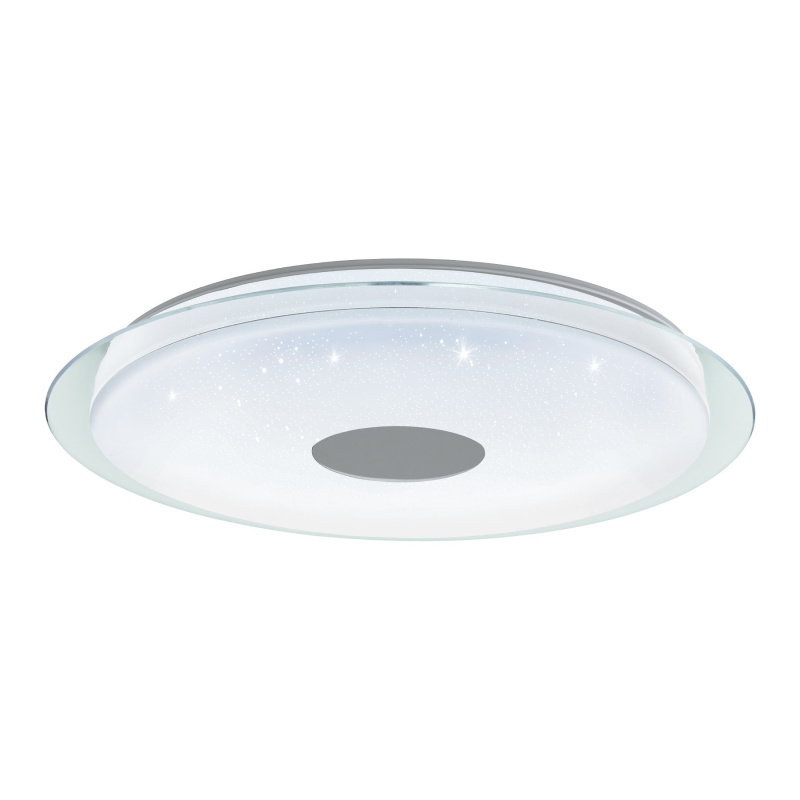 EGLO Smart stropní LED svítidlo Lanciano-Z, 2700-6500K Průměr: Ø 77 cm