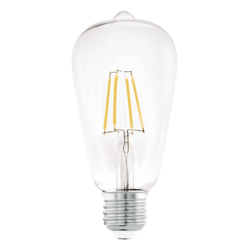 EGLO LED žárovka E27 ST64 7W 806lm 2700K pr. 64 x 142 mm, čirá