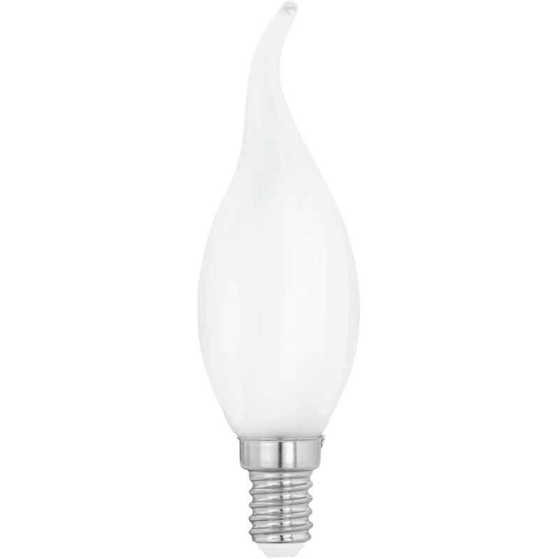 Eglo LED žárovka E14 CF35, 4 W, 470 lm, 2700 K, opál
