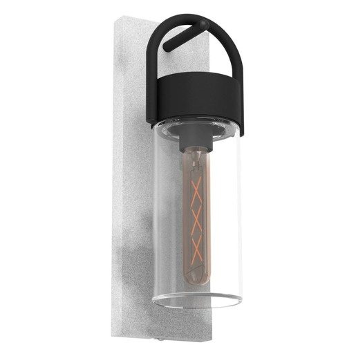 Nástěnná lampa Eglo CARRARO ocel šedá 900286