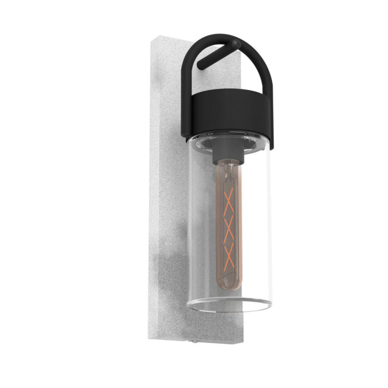 Nástěnná lampa Eglo CARRARO ocel šedá 900286