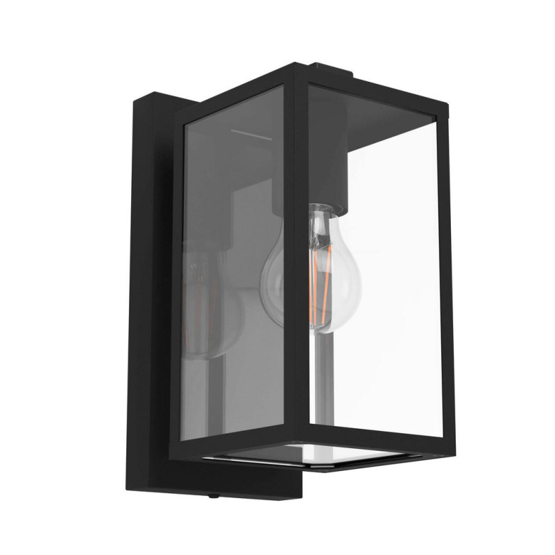 Nástěnná lampa Eglo BUDRONE ocel černá 900288