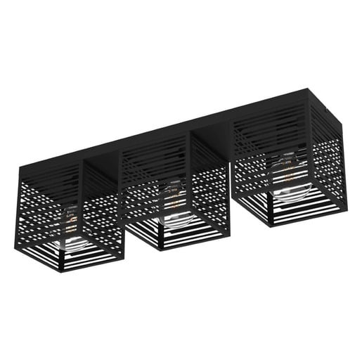 Stropní osvětlení Eglo PIEDRITAS černá 900357