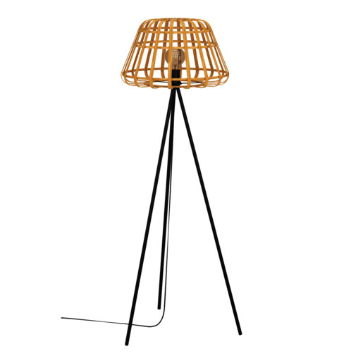 Stojací lampa Eglo MONTEZUELO černá 390155