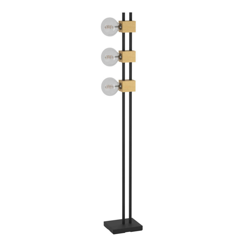 Stojací lampa Eglo LEVANTARA černá 390194