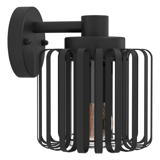 Nástěnná lampa Eglo SELINUS ocel černá 900672