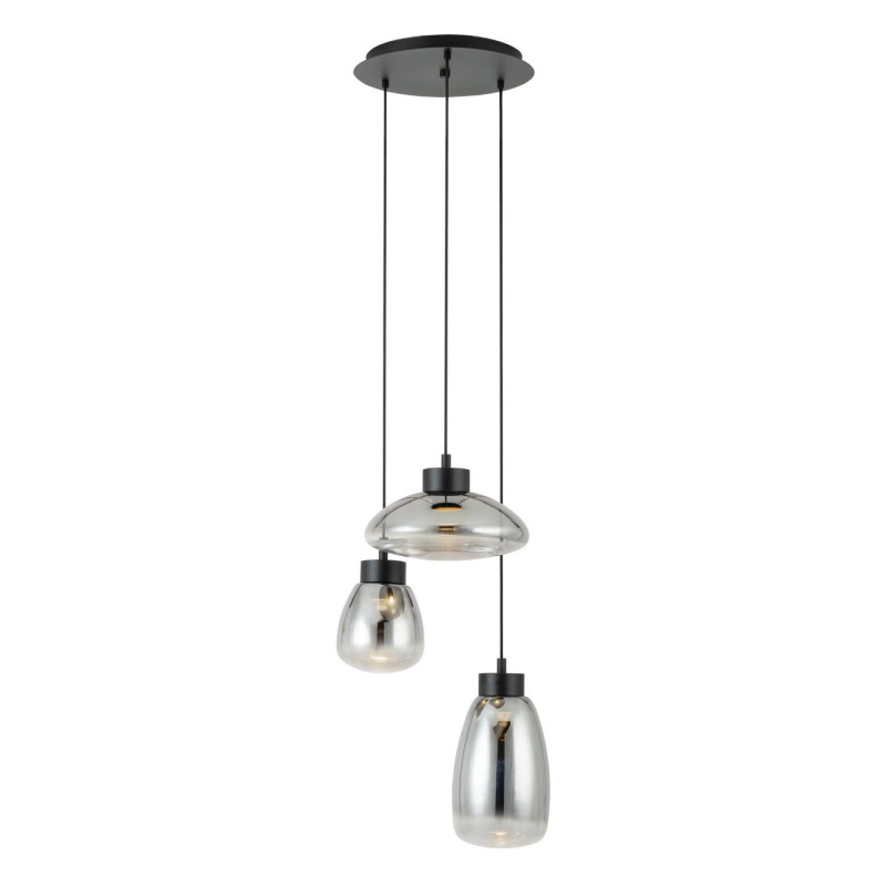 LED Závěsné osvětlení Eglo SARNARRA černá 390299