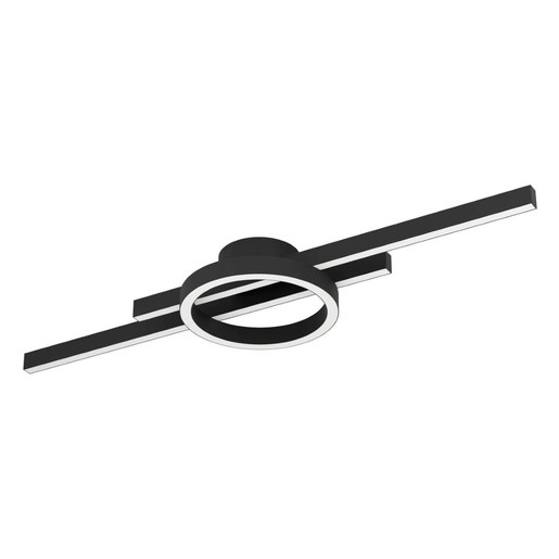 EGLO Stropní/nástěnné LED svítidlo Amandolo, 2700-6500K Barva: Černá