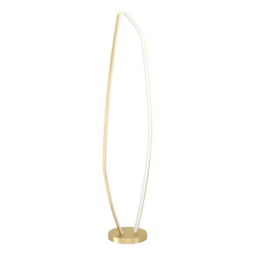 LED Stojací lampa Eglo VALLEROSA mosaz 900919