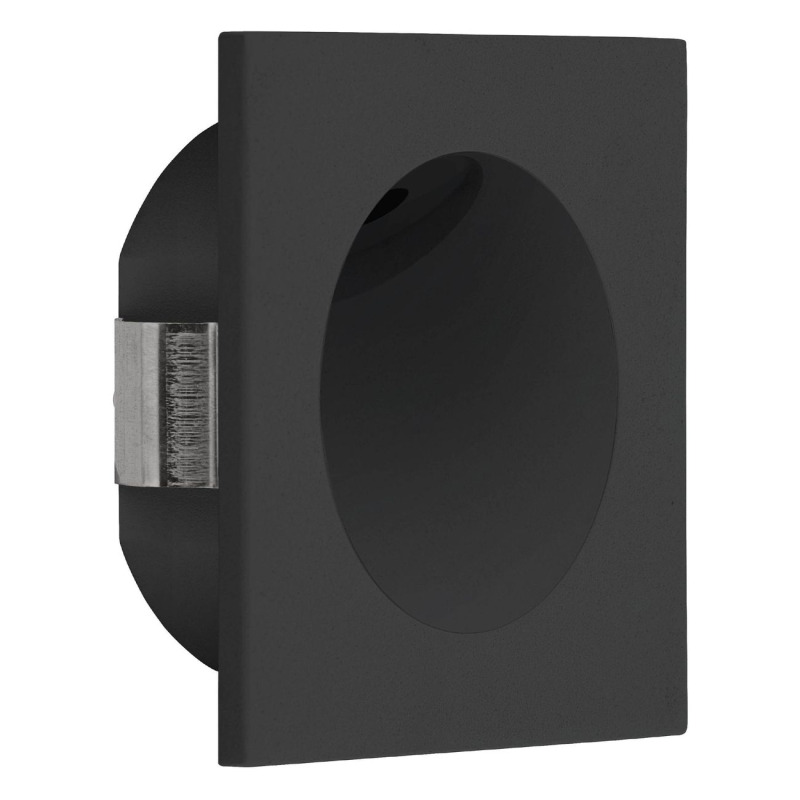 Zápustné svítidlo ZARATE černá 80×80 mm 2W EGLO