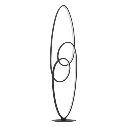 LED Stojací lampa Eglo GIANELLA černá 901015