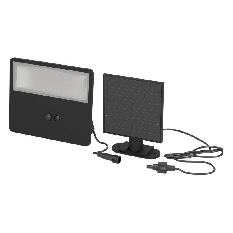 Nástěnné solární svítidlo PANETTIERI černá 145 mm 11W EGLO
