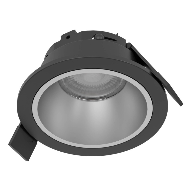 Vestavné svítidlo YEBRA černá O87 mm 1x4,8W EGLO