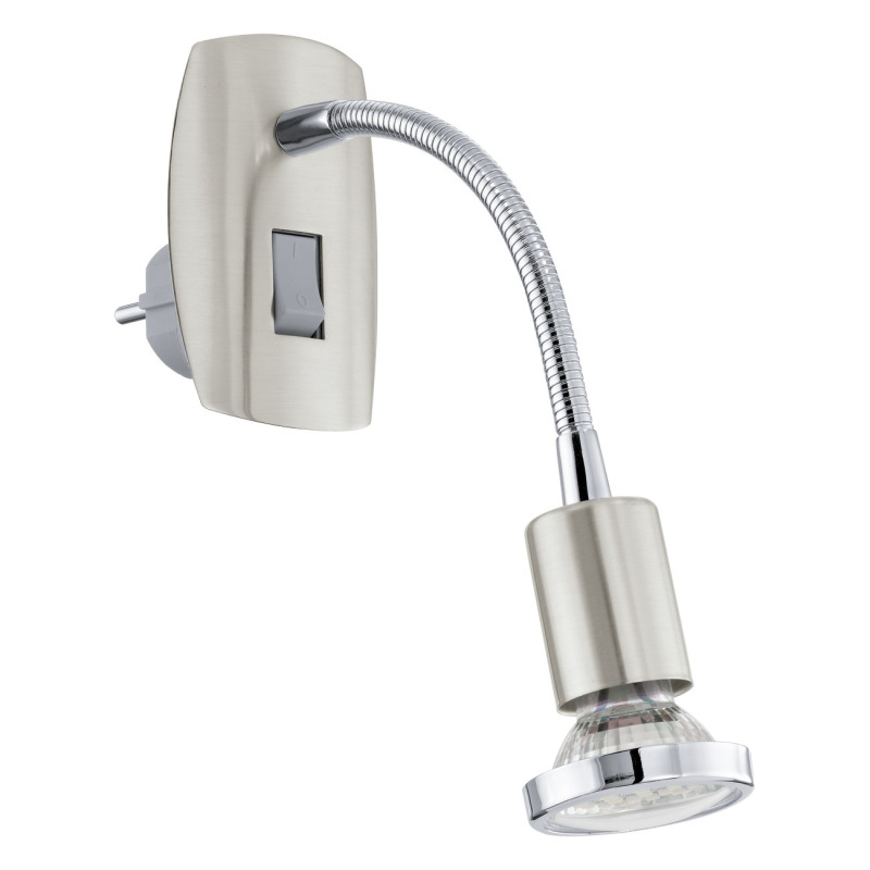 Bodové osvětlení Eglo matný nikl, chrom ocel 902366