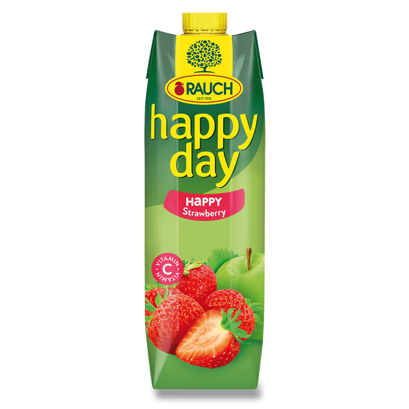 Džus Happy Day - jahoda, 1 l