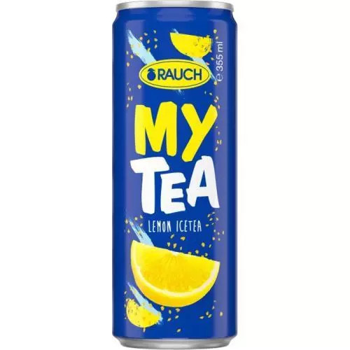Rauch My Tea - ledový čaj - plech 0,33 l, citron