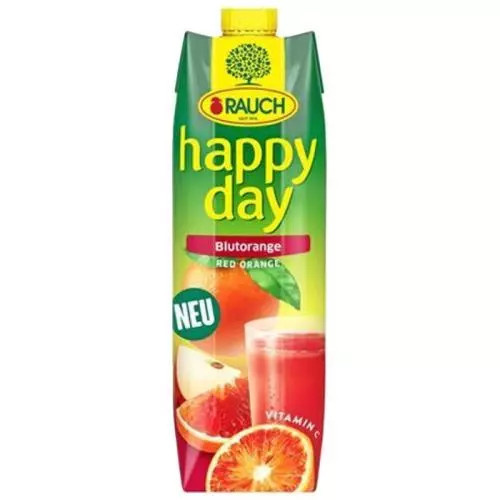 Rauch Happy Day - Červený pomeranč 50%, 1 l