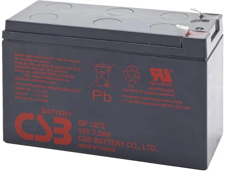 Eaton náhradní baterie k UPS 12V (BAT-CSB-GP1272F2) Černá