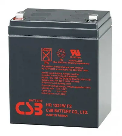 Eaton náhradní baterie k UPS 12V (BAT-CSB-HR1221WF2) Černá