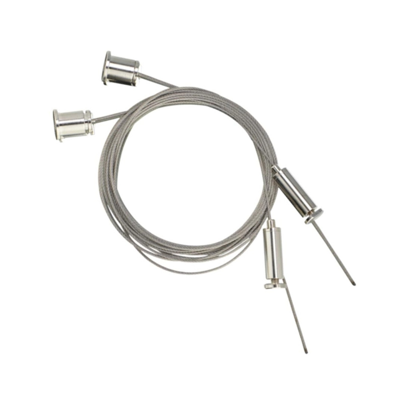 e2 elektro Lankový závěs pro infračervené topné panely INFRAe2 Base2, 2 x 1,5 m