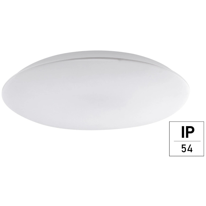 e2 elektro LED stropní svítidlo RIMINI 36W 4000K 4600lm IP54, bílá, pr. 38 cm