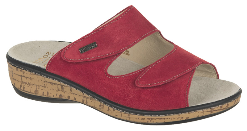 Fidelio GERDA 245012 soft-line pantofle dámské červené 77, velikost: 42