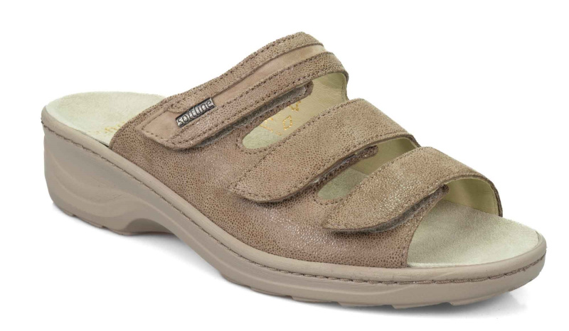 Fidelio HEDI 23 4023 dámské třípáskové pantofle 44 ambra miss, velikost: 42