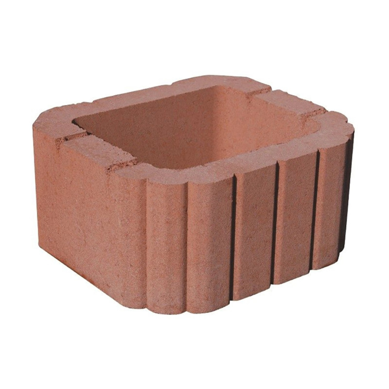 Semmelrock Svahová tvárnice Miniflor červená 26 x 29,5 x 14 cm