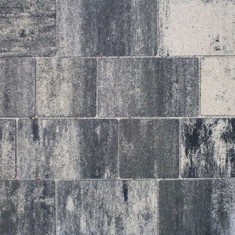 Semmelrock Zámková dlažba Country kombi, bílo-šedo-černá, 5 cm