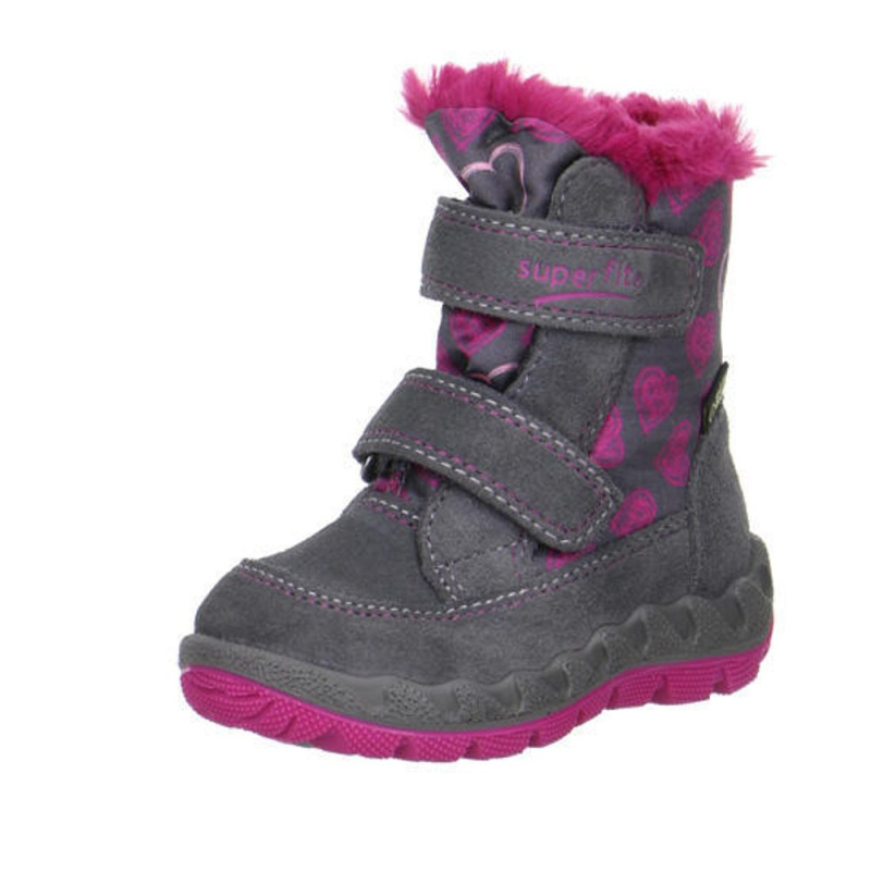 Dívčí zimní boty ICEBIRD, Superfit, 1-00015-06, šedá - 30
