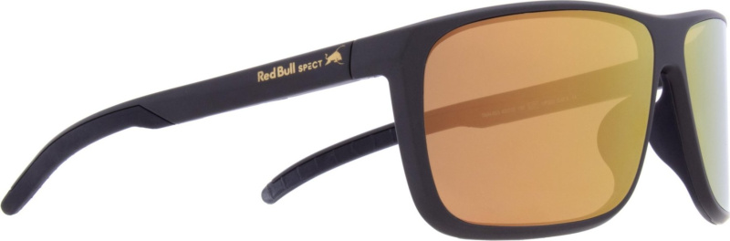 Sluneční brýle RED BULL SPECT TAIN-003, black/ brown with gold mirror Velikost: 63-13-130