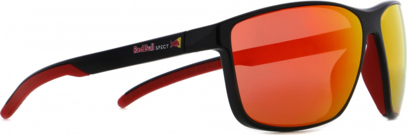 Sluneční brýle RED BULL SPECT DRIFT-10, black/ brown with red mirror Velikost: 61-14-130