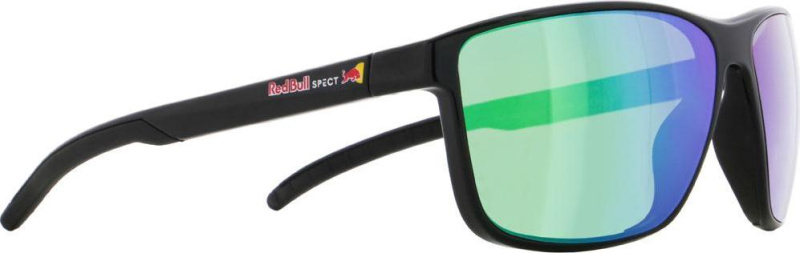 Sluneční brýle RED BULL SPECT DRIFT-12, black/ smoke with green mirror Velikost: 61-14-130