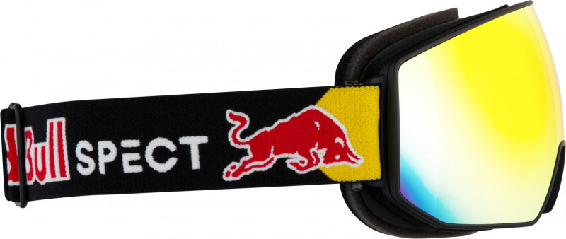 Lyžařské brýle RED BULL SPECT FINK-04RE2, black/brown with red mirror, 26/27 Velikost: UNI