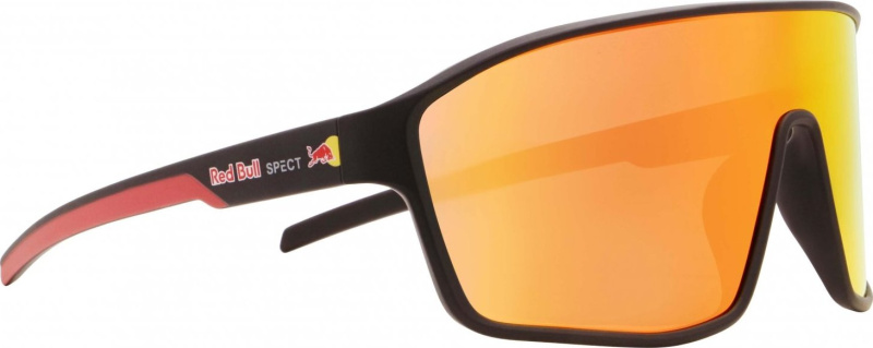Sluneční brýle RED BULL SPECT DAFT-010, black/ brown with red mirror Velikost: 136-130