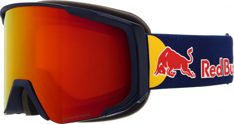 Lyžařské brýle RED BULL spect jibb-01RE2, blue/orange with red mirror, 26/27 Velikost: UNI