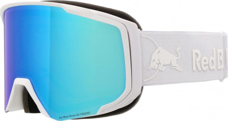 Lyžařské brýle RED BULL spect jibb-04BL3, white/smoke with blue mirror, 26/27 Velikost: UNI