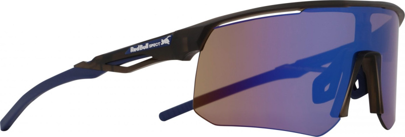 Sluneční brýle RED BULL SPECT RIDDLE-002IB, matt x´tal warm grey/brown with blue mirror, CAT2 Velikost: 141-125