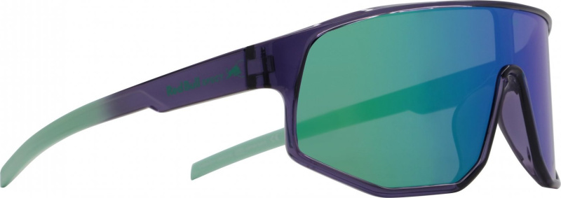 Sluneční brýle RED BULL SPECT DASH-011, dark purple, smoke with green-purple mirror, CAT 3 Velikost: 129-130