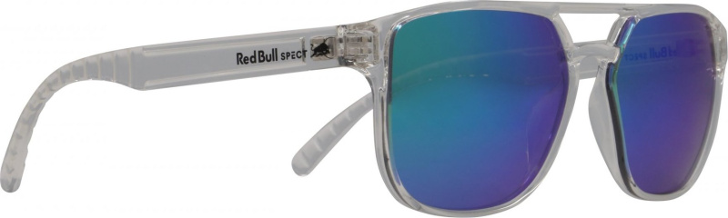 Sluneční brýle RED BULL SPECT ELROY-005P, light grey, smoke with green-purple mirror, CAT3, 2026 Velikost: 55-15-145