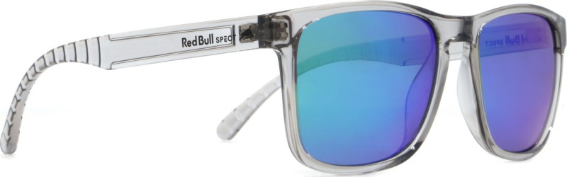 Sluneční brýle RED BULL SPECT EDGE-005P, light grey, smoke with green-purple mirror, CAT3, 2026 Velikost: 55-17-145